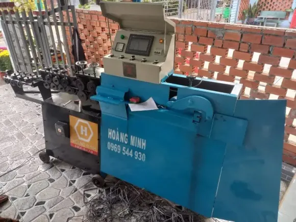 Máy đan lưới B40 Hoàng Minh thế hệ mới chính xác, bền bỉ